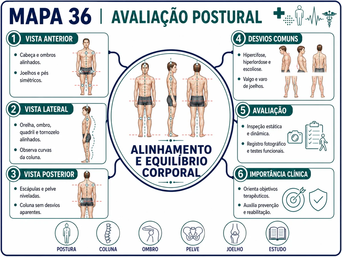 MAPA 36 — Avaliação Postural